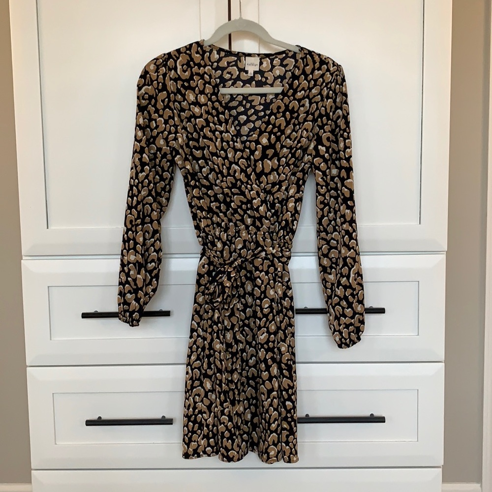 Kaileigh Faux Wrap Dress